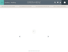 Tablet Screenshot of greenandbenz.com